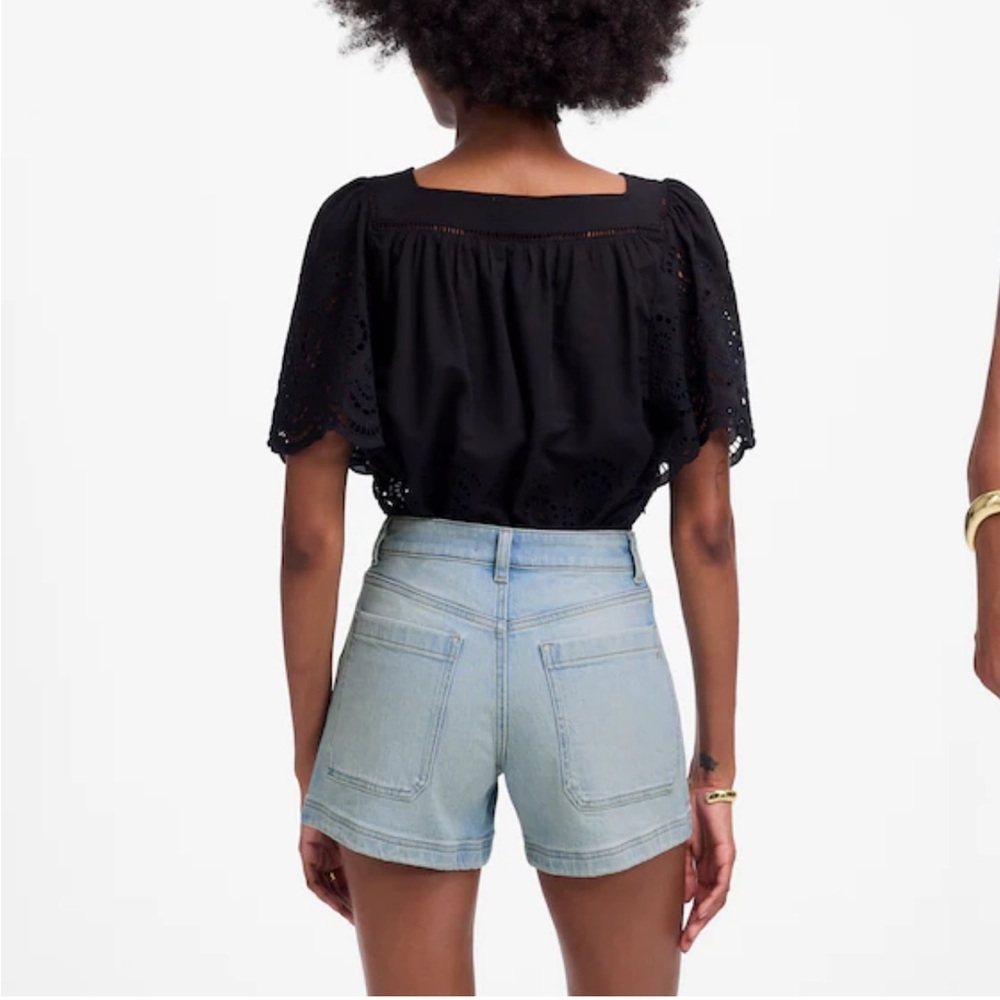 Madewell The Denim Emmett Short: Patch Pocket Edition - Picture 4 of 7